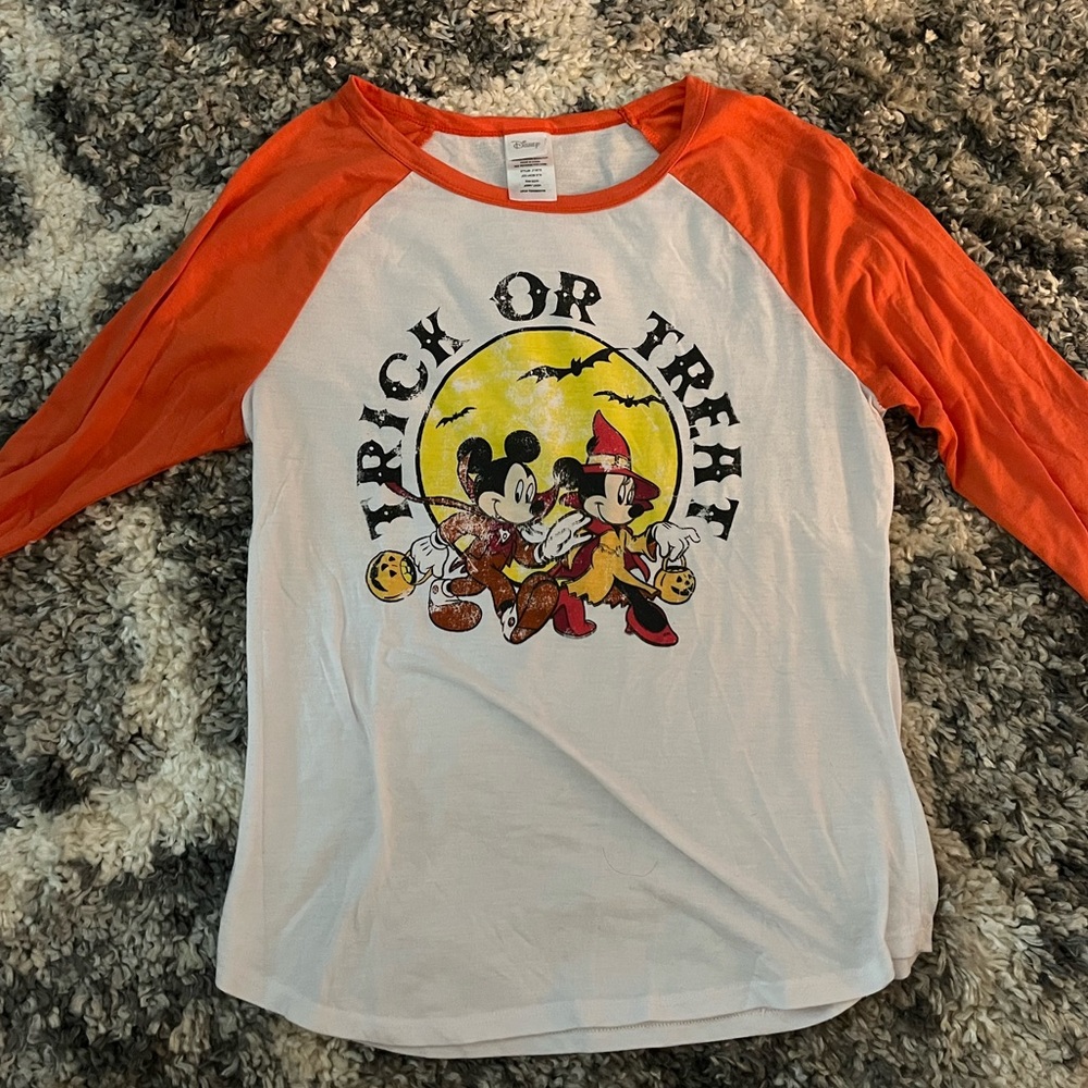 Mickey and Minnie Disney Trick or Treat shirt